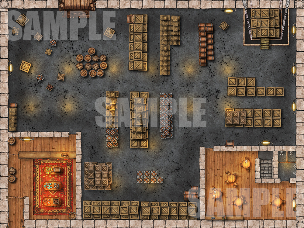 Potion Factory Battlemap W Fantasy Grounds Support Ttrpg Map Dungeon Masters Guild Dungeon Masters Guild